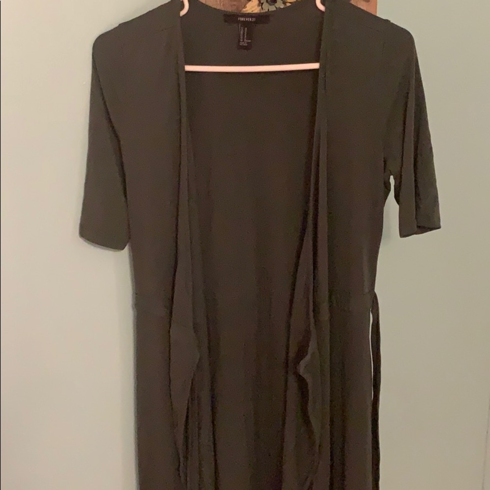 Green Forever 21 long dress!